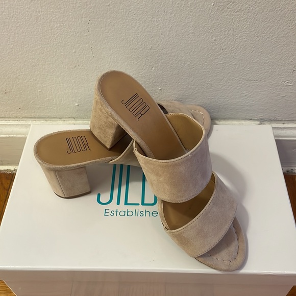 Suede Blush Sandal 6 - Picture 9 of 9